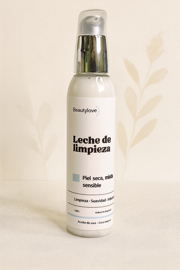 Leche de Limpieza Aceite de uva